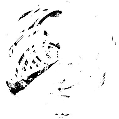 Arkaplan için fütüristik soyut grunge yuvarlak deseni, vektör illüstrasyonu