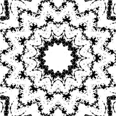 Arkaplan için fütüristik soyut grunge yuvarlak deseni, vektör illüstrasyonu