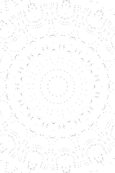 Black White Ornamental Background Mandala Pattern — Stock Vector