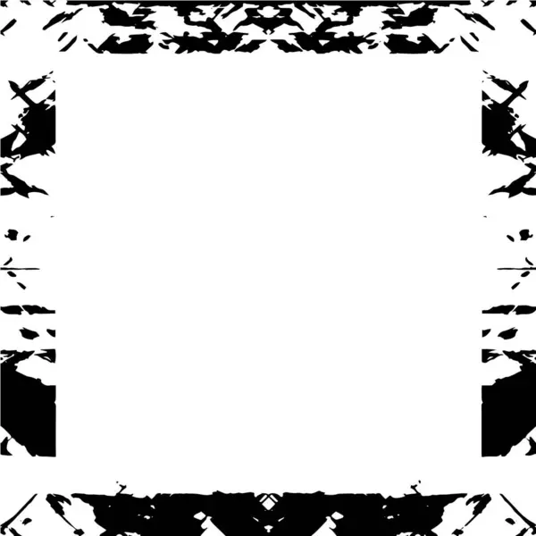 Μαύρο Και Άσπρο Φόντο Πρότυπο Αφηρημένο Πλαίσιο Grunge — Διανυσματικό Αρχείο