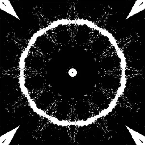 Kaleydoskopik desenli tek renkli süslemeli arkaplan