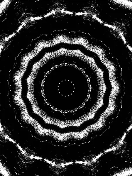 Arkaplan için fütüristik soyut grunge yuvarlak deseni, vektör illüstrasyonu