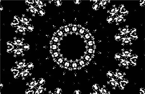 Arkaplan için fütüristik soyut grunge yuvarlak deseni, vektör illüstrasyonu