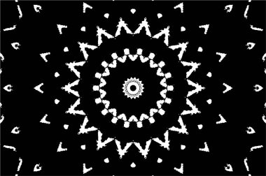 soyut çember deseni, vektör illüstrasyonu