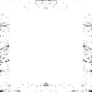 Soyut grunge çerçeve. Siyah ve beyaz arkaplan şablonu.