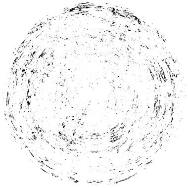 Arkaplan için fütüristik soyut grunge yuvarlak deseni, vektör illüstrasyonu