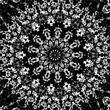 Arkaplan için fütüristik soyut grunge yuvarlak deseni, vektör illüstrasyonu