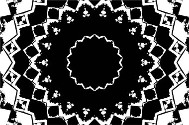 soyut çember deseni, vektör illüstrasyonu