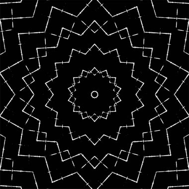 Arkaplan için fütüristik soyut grunge yuvarlak deseni, vektör illüstrasyonu