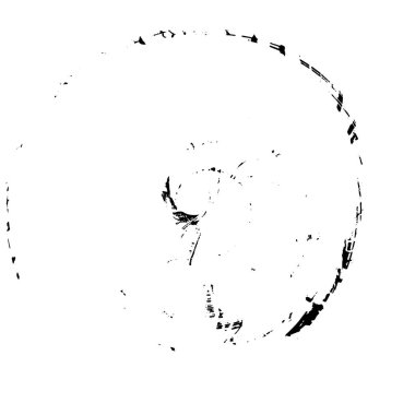 Arkaplan için fütüristik soyut grunge yuvarlak deseni, vektör illüstrasyonu