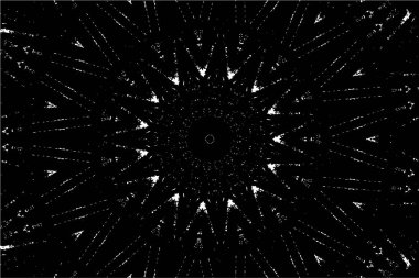 Arkaplan için fütüristik soyut grunge yuvarlak deseni, vektör illüstrasyonu