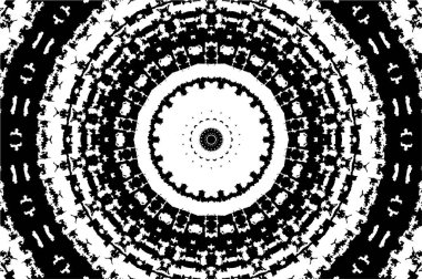 soyut çember deseni, vektör illüstrasyonu