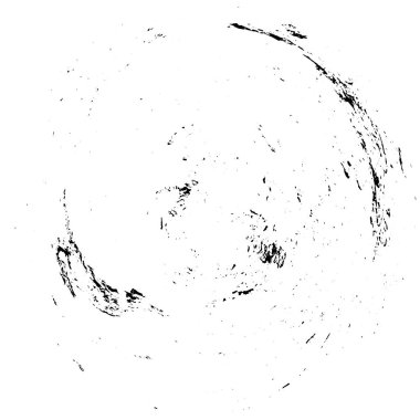 Arkaplan için fütüristik soyut grunge yuvarlak deseni, vektör illüstrasyonu