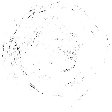 Arkaplan için fütüristik soyut grunge yuvarlak deseni, vektör illüstrasyonu