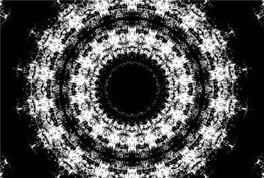 siyah ve beyaz soyut grunge yaratıcı desen