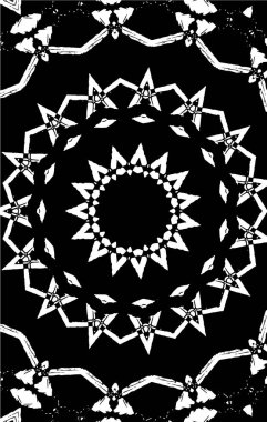 siyah ve beyaz soyut grunge yaratıcı desen