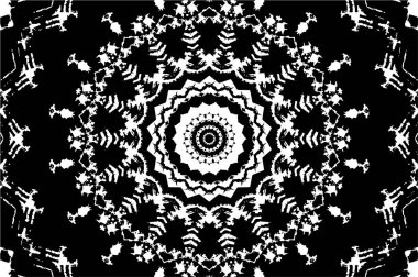 soyut çember deseni, vektör illüstrasyonu