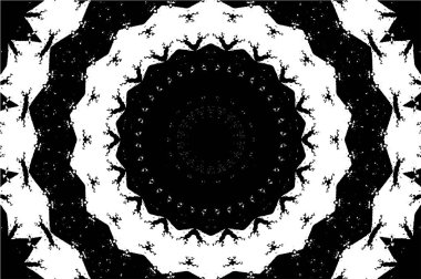 siyah ve beyaz soyut grunge yaratıcı desen