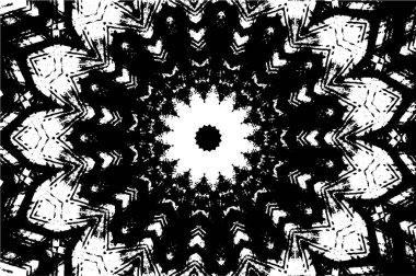 siyah ve beyaz soyut grunge yaratıcı desen