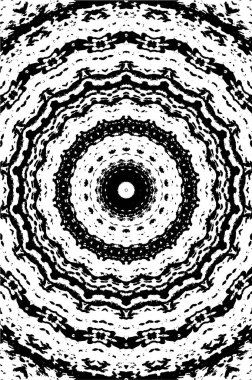 siyah ve beyaz soyut grunge yaratıcı desen