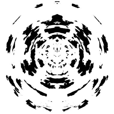 siyah ve beyaz soyut grunge yaratıcı desen