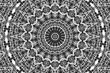 siyah ve beyaz soyut grunge yaratıcı desen