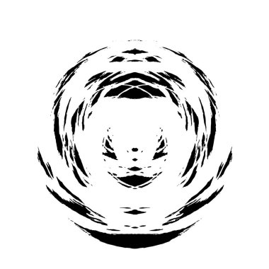 siyah ve beyaz soyut grunge yaratıcı desen