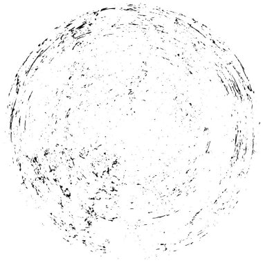 Arkaplan için fütüristik soyut grunge yuvarlak deseni, vektör illüstrasyonu