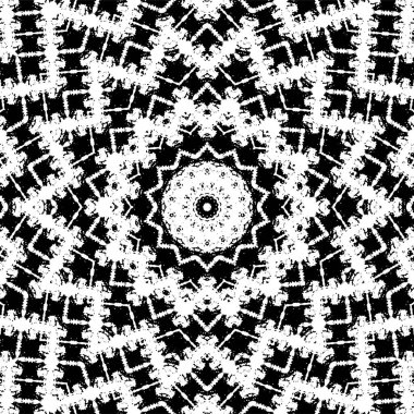 Arkaplan için fütüristik soyut grunge yuvarlak deseni, vektör illüstrasyonu