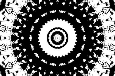 soyut çember deseni, vektör illüstrasyonu