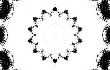 Arkaplan için fütüristik soyut grunge yuvarlak deseni, vektör illüstrasyonu