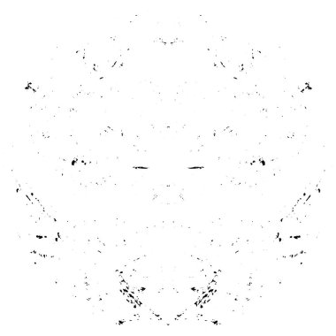 Arkaplan için fütüristik soyut grunge yuvarlak deseni, vektör illüstrasyonu