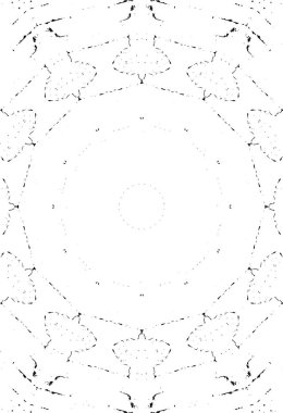 Geometrik şekillerden yaratılan mozaik soyut doku