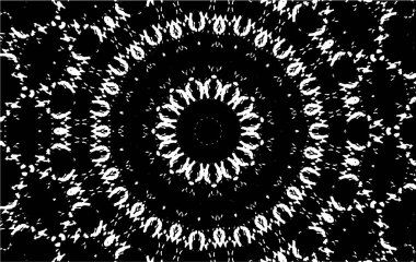 Kaleydoskopik desenli tek renkli süslemeli arkaplan