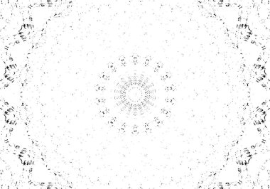 Kaleydoskopik desenli tek renkli süslemeli arkaplan