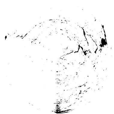 koyu grunge geometrik yuvarlak desen