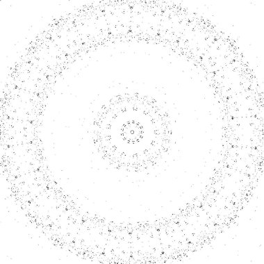 Geometrik şekillerden yaratılan mozaik soyut doku