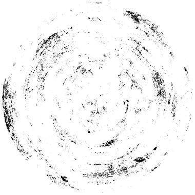 koyu grunge geometrik yuvarlak desen