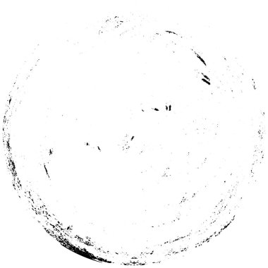 koyu grunge geometrik yuvarlak desen