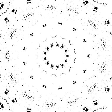 Geometrik şekillerden yaratılan mozaik soyut doku