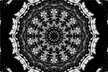 Geleceksel süslemeli grunge geometrik desen