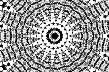 Geleceksel süslemeli grunge geometrik desen