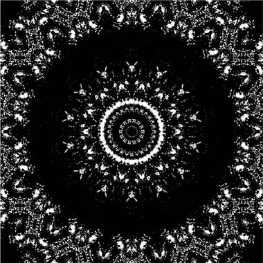 Geometrik şekillerden yaratılan mozaik soyut doku