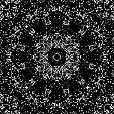 Geometrik şekillerden yaratılan mozaik soyut doku