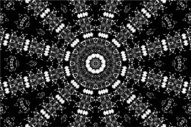 siyah ve beyaz geometrik kusursuz desen 