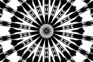 soyut çember siyah ve beyaz soyut arkaplan