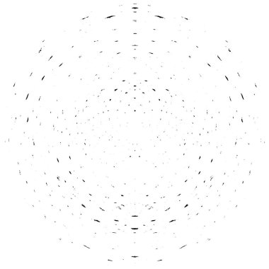 siyah - beyaz yuvarlak grunge daire deseni