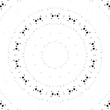 siyah - beyaz yuvarlak grunge daire deseni