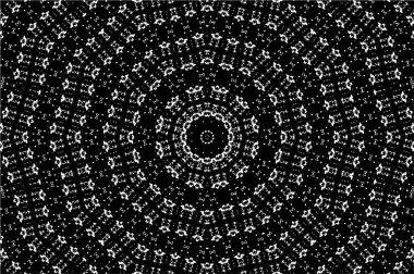 Geleceksel süslemeli grunge geometrik desen