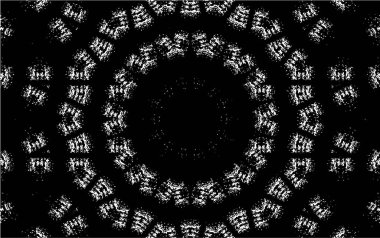 koyu yuvarlak geometrik grunge arkaplanı